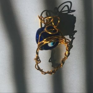 Funky Evil Eye Ring